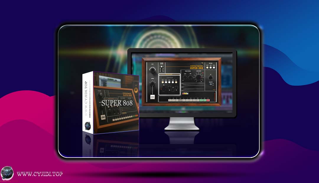 合成器 · Analog Legends – Super 808 v1.0.7 808风格低音合成器（WIN）