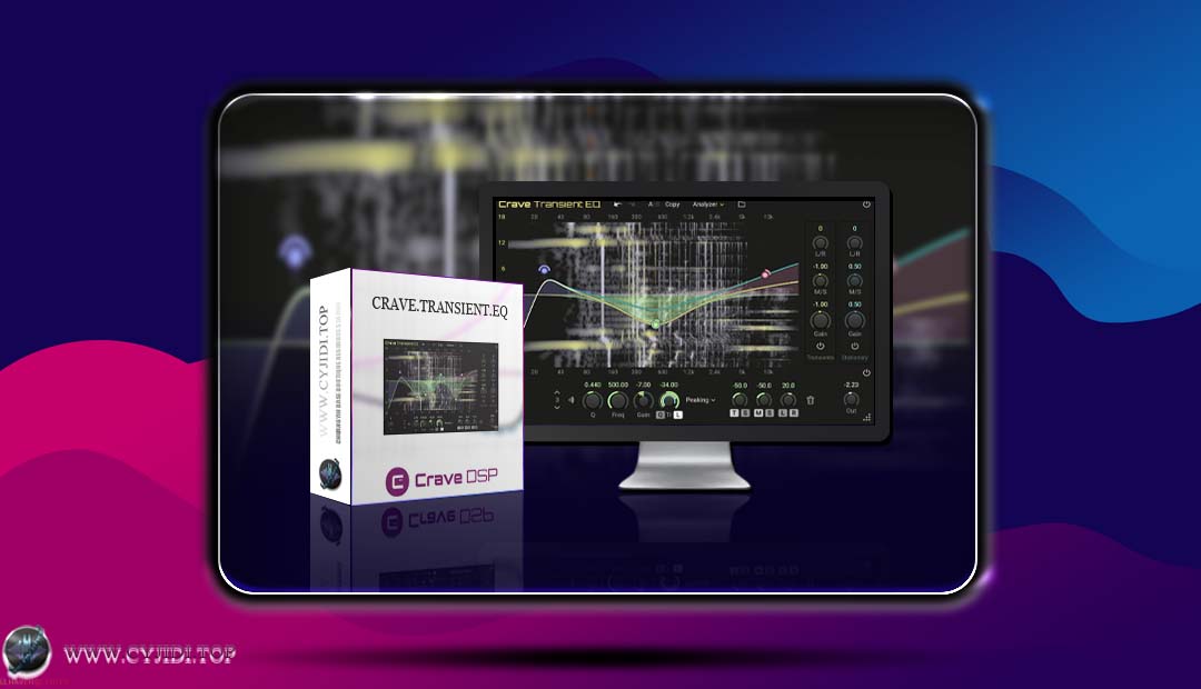 效果器 · Crave.DSP.Crave.Transient.EQ.v1.0.6 瞬态均衡器（WIN）