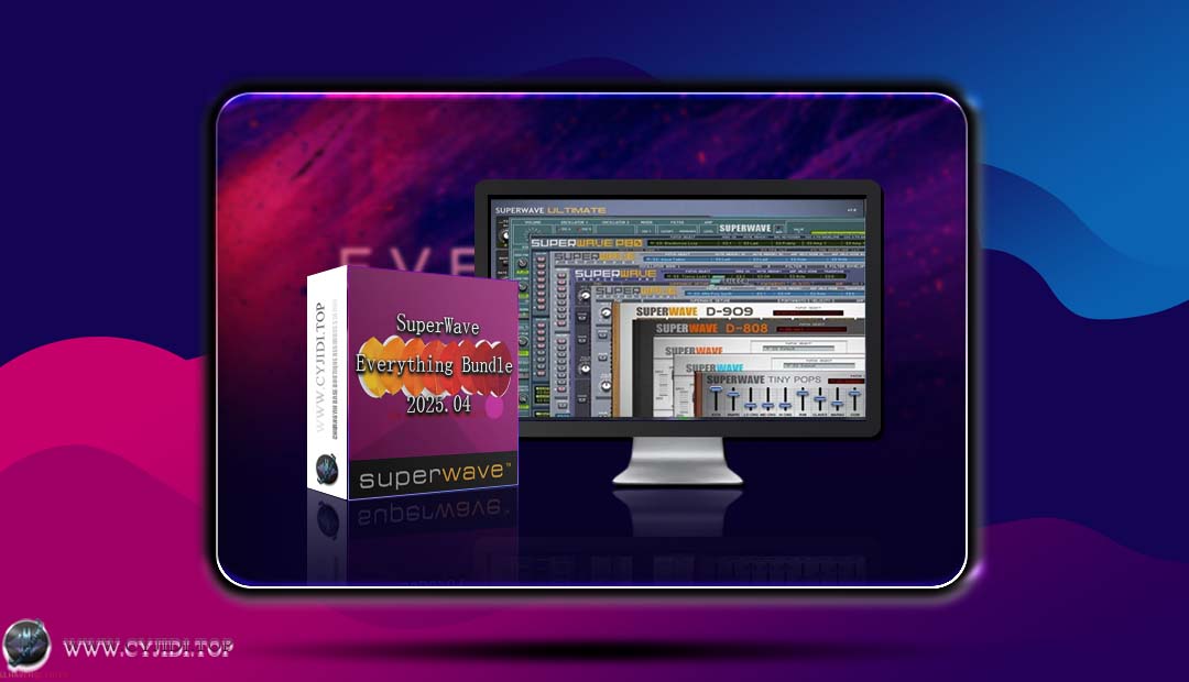效果器 · SuperWave – Everything Bundle 2025.04 综合性音频插件（WIN）