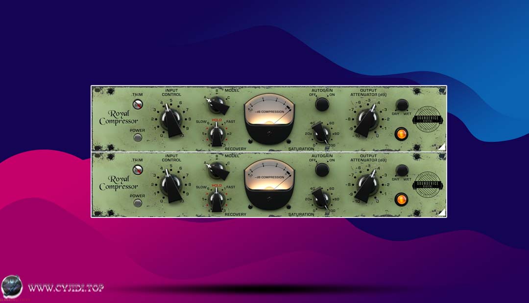 效果器 · United Plugins – Soun device Digital Royal Compressor 4.0 复古压缩器（WIN）