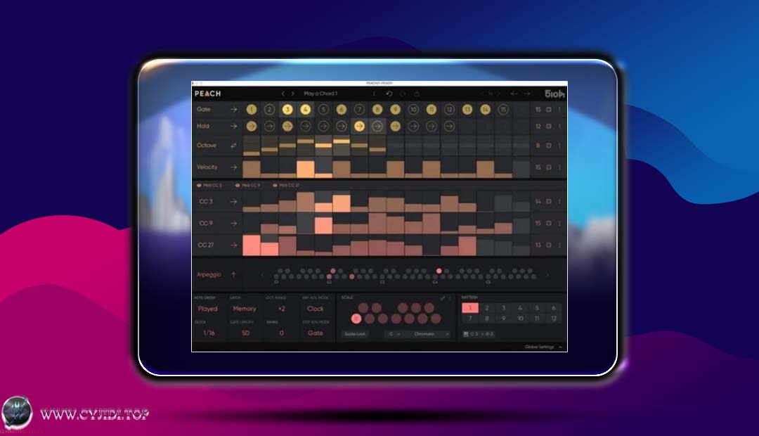 合成器 · 510k PEACH v1.0.2 多节拍琶音器（WIN）