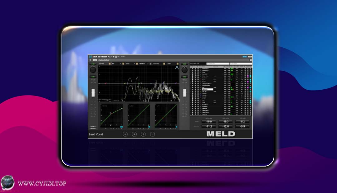 效果器 · Metric Halo MELD v4.0.89 均衡动态处理（WIN）