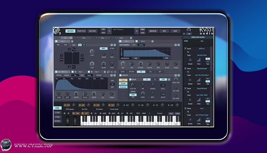 合成器 · KV331 Audio SynthMaster v3.4.5（WIN）
