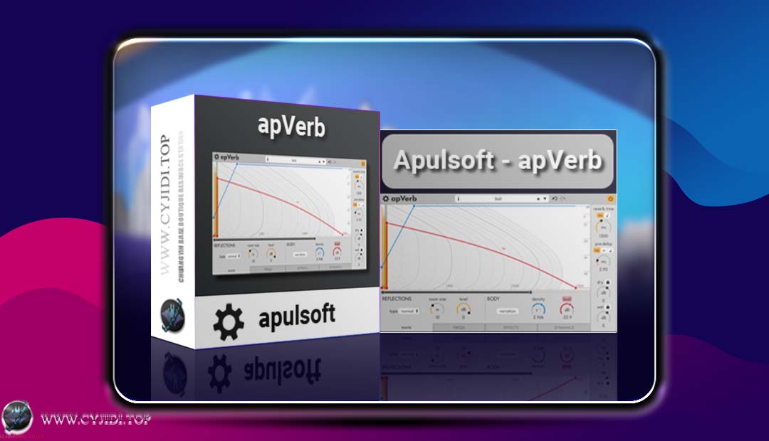 算法混响 | Apulsoft – apVerb v1.2.3 | WIN