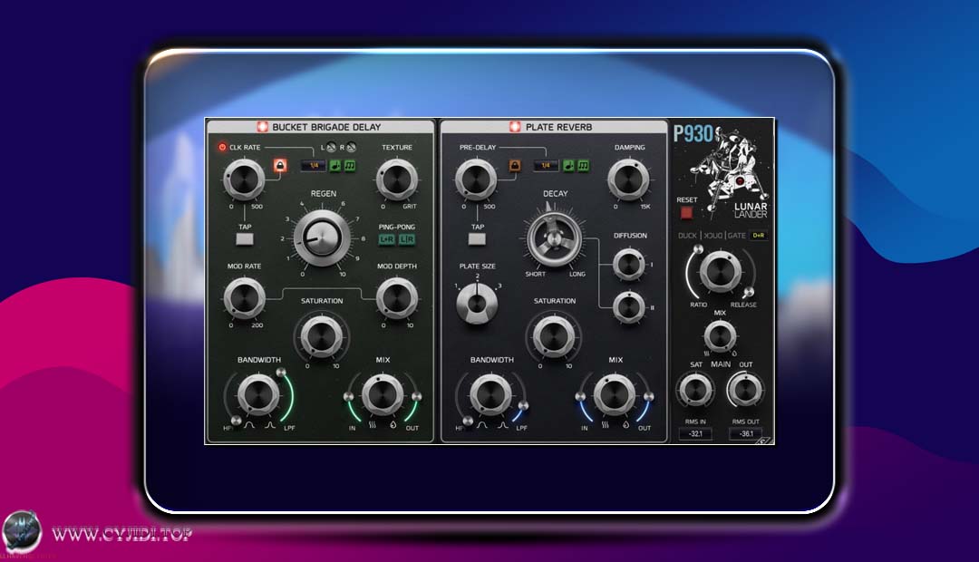 混响效果器 | Pulsar Modular P930 Lunar Lander 2.5.2 | WIN
