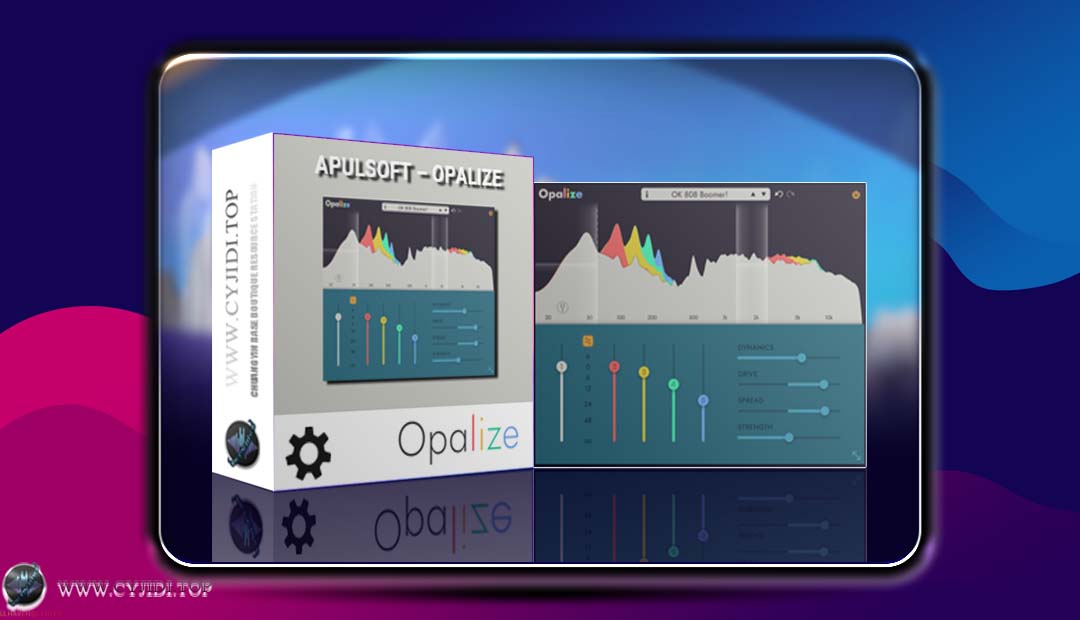 谐波染色处理器 | Apulsoft – Opalize v1.1.0 | WIN