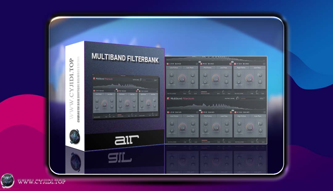 多频段滤波器 | AIR Music Technology AIR Multiband Filterbank v1.0.0.37 | MAC