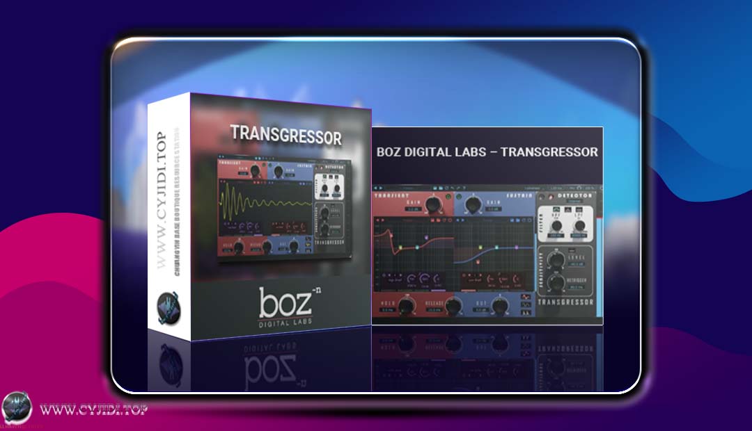 混合型瞬态插件 | Boz Digital Labs – Transgressor 3 v3.0.5 | WIN