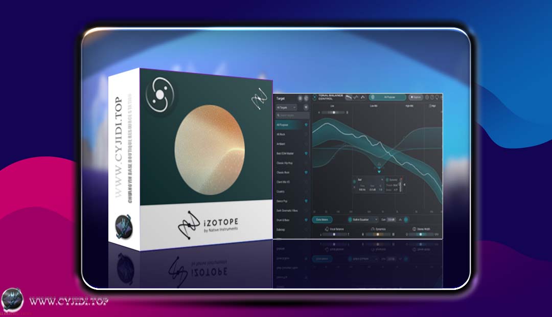 音频频谱分析插件 | iZotope – Tonal Balance Control 3.0.0 | MAC |