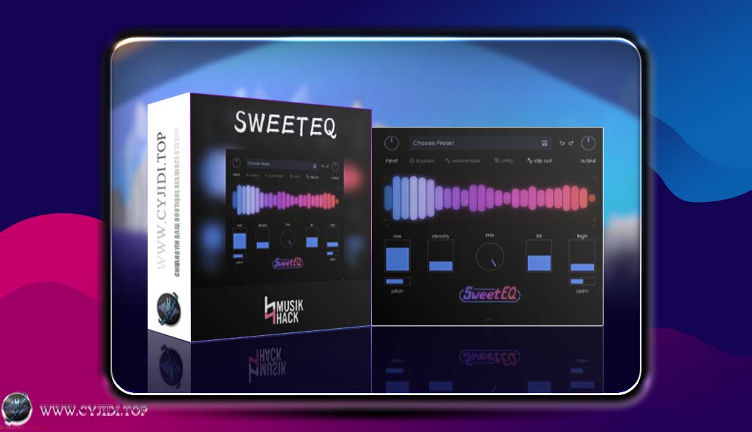 饱和均衡器 | Musik Hack – SweetEQ v1.0.1 | WIN