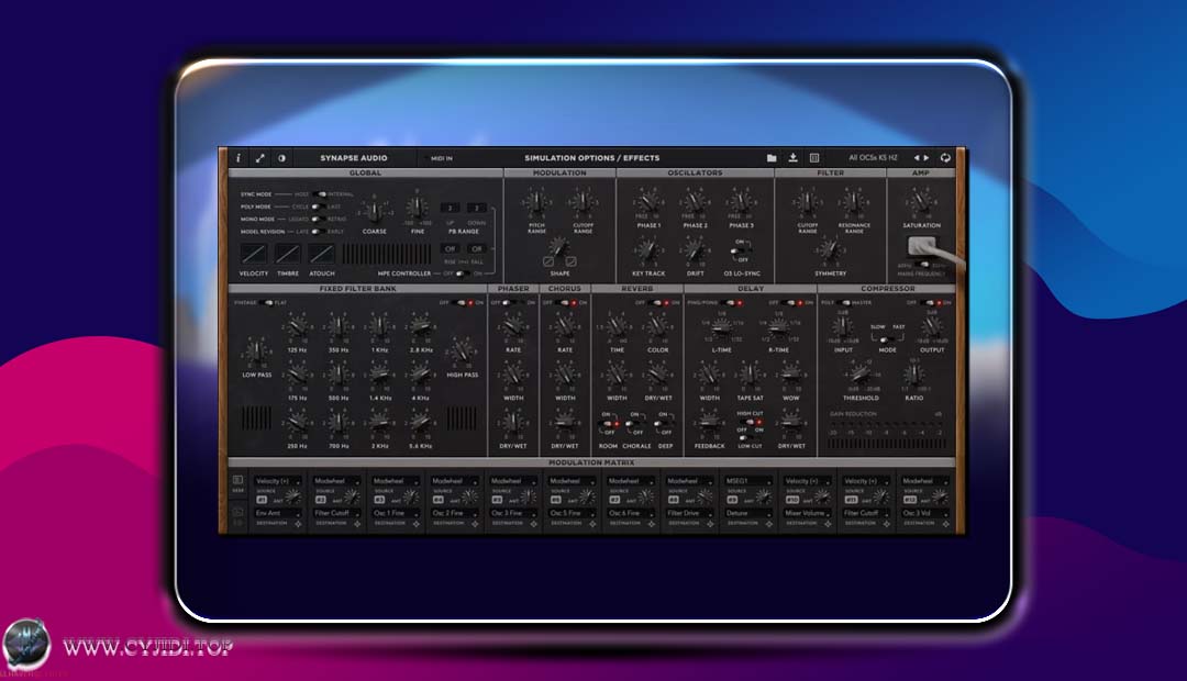 合成器 | Synapse Audio Software – The Legend HZ v2.1.0 | WIN |