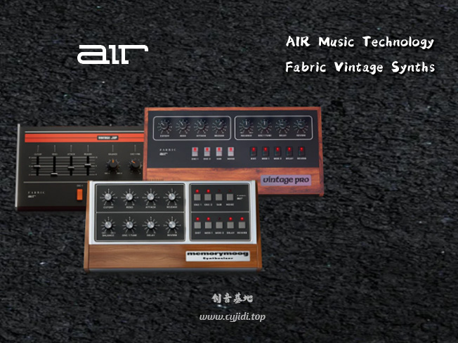 合成器 | AIR Music Technology – Fabric Vintage Synths Vol.1 v1.0.0.35 | WIN |