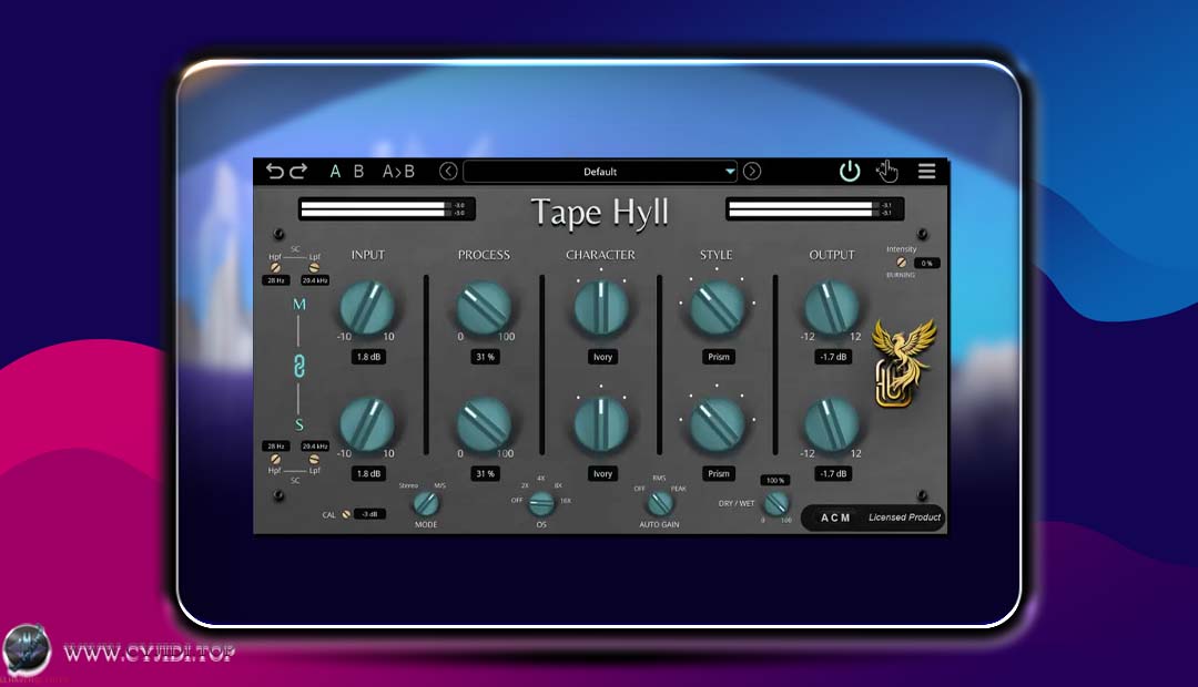 磁带饱和度处理器 | GARUC Audio Tape Hyll v1.0.2 | WIN |