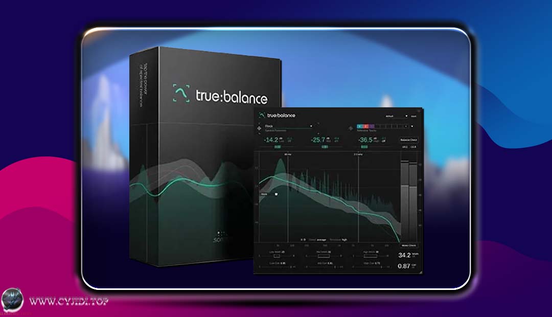 音频分析插件 | Sonible True Balance v1.0.5 | WIN |