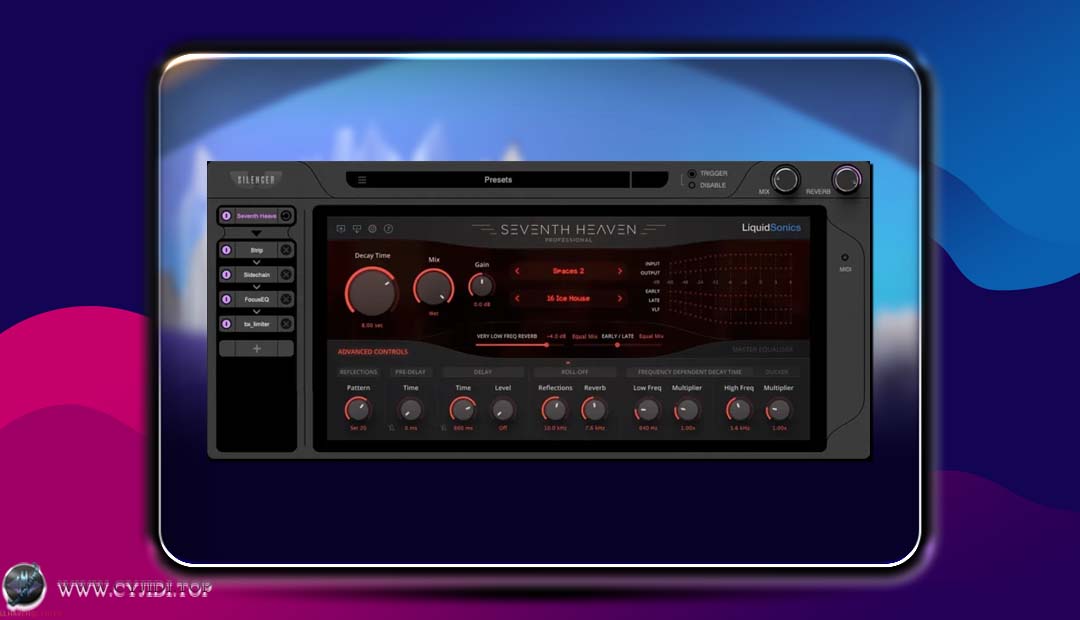 混响效果器 | Wide Blue Sound – Silencer v1.2.3 | WIN |