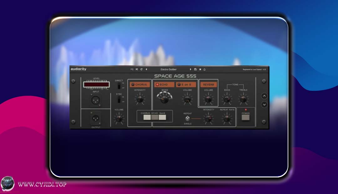 混响延迟插件 | Audiority – Space Age 555 v1.0.3 | WIN |