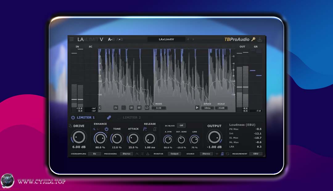 立体声母带限制器TBProAudio – LAxLimit5 v5.0.1 | WIN |