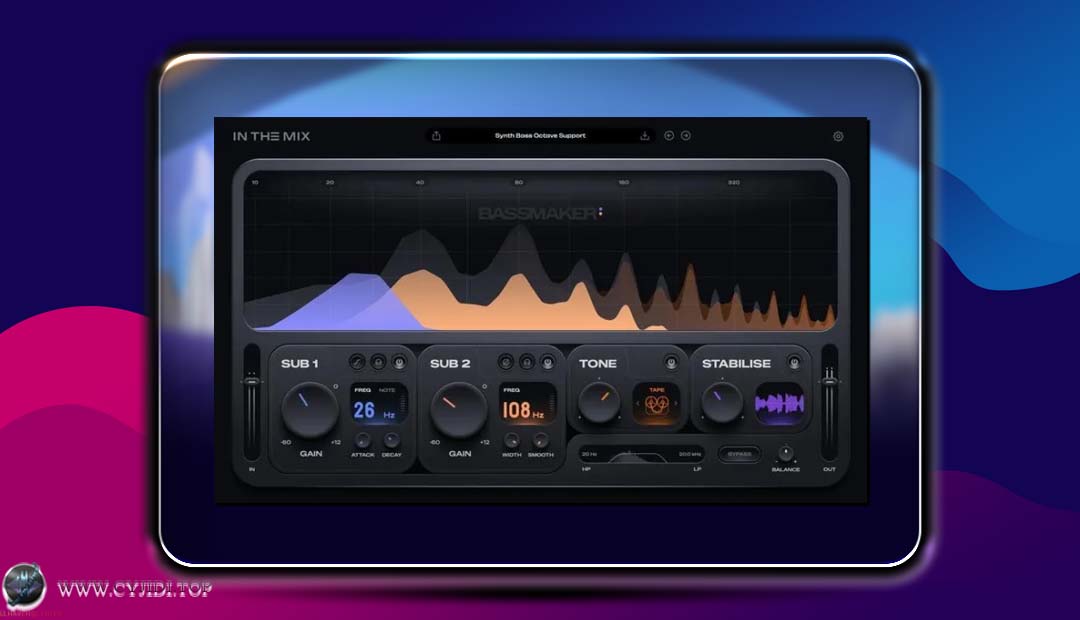 次谐波低频增强插件 | In The Mix – Bassmaker v1.0.1 | WIN |
