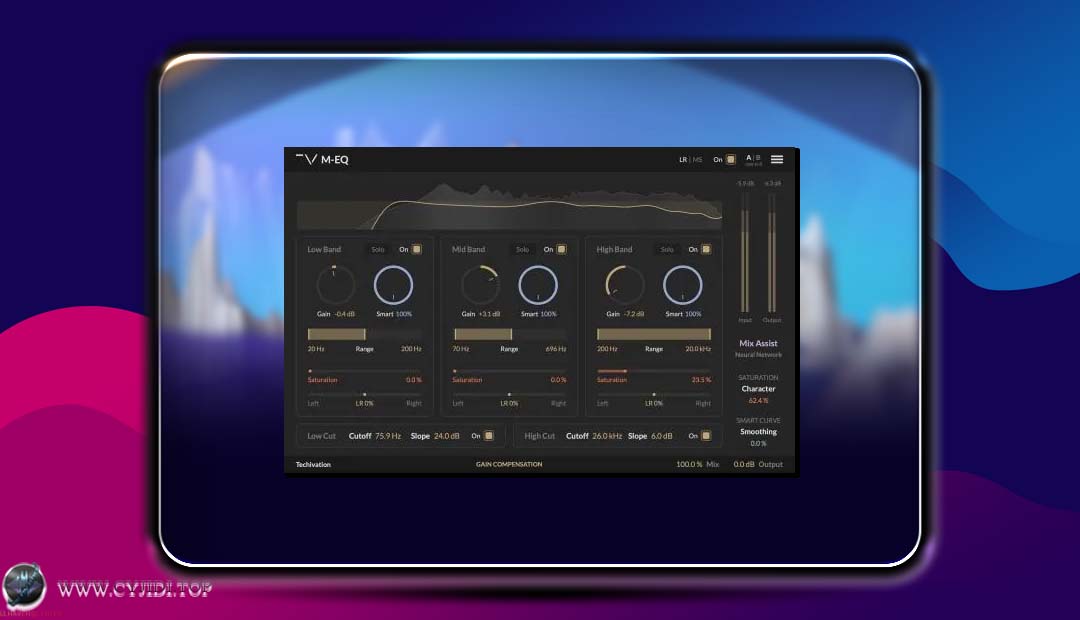 线性相位均衡器 | Techivation – M-EQ v1.0.1 | WIN |