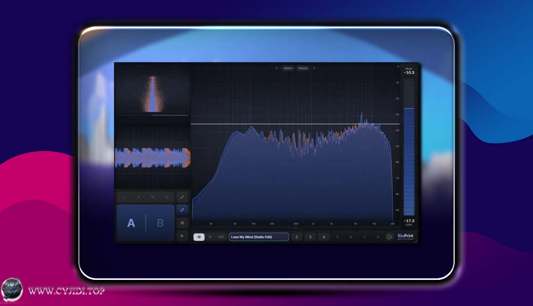 混音参考对比插件 | Big Z Studios – BluPrint v1.5.2 | WIN |
