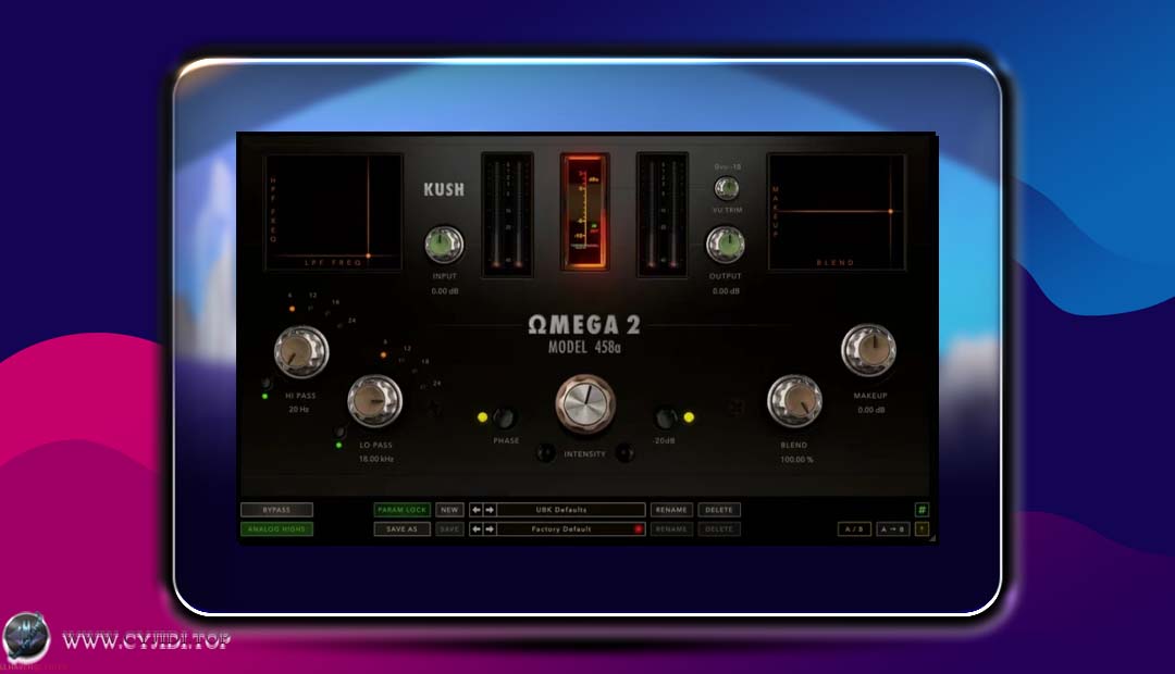 经典话放插件 | Kush Audio – Omega 2 458A v1.0.0 | WIN |