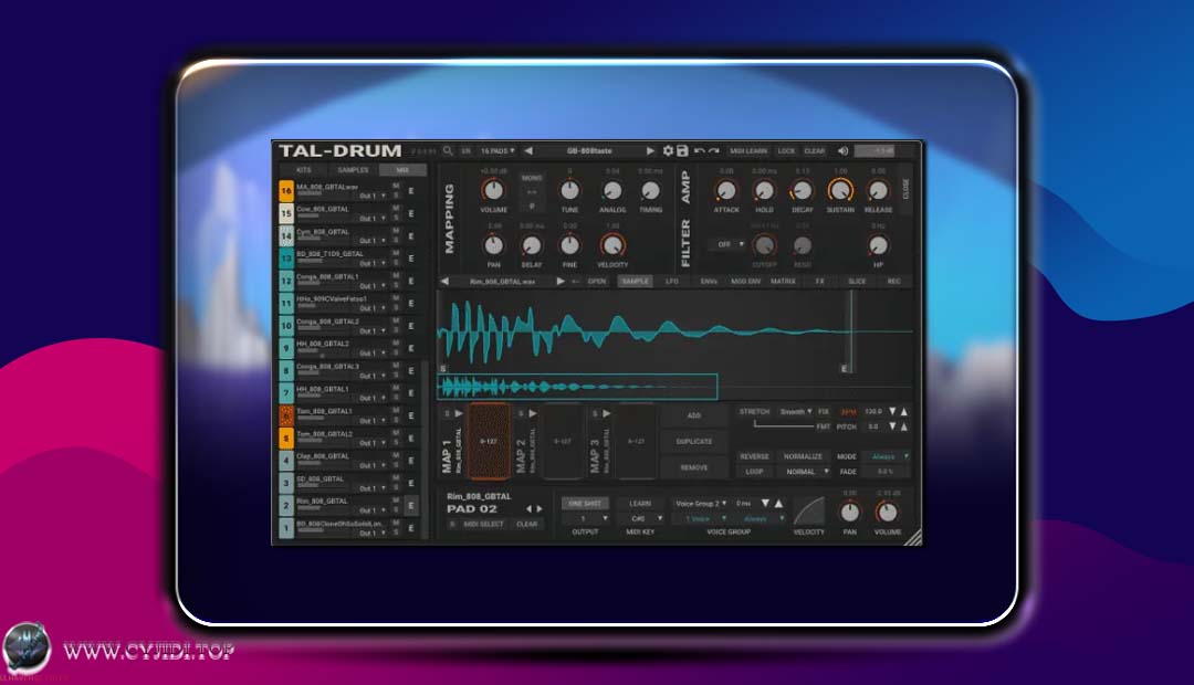 鼓与短采样 | Togu Audio Line TAL-Drum v3.1.5 | WIN |