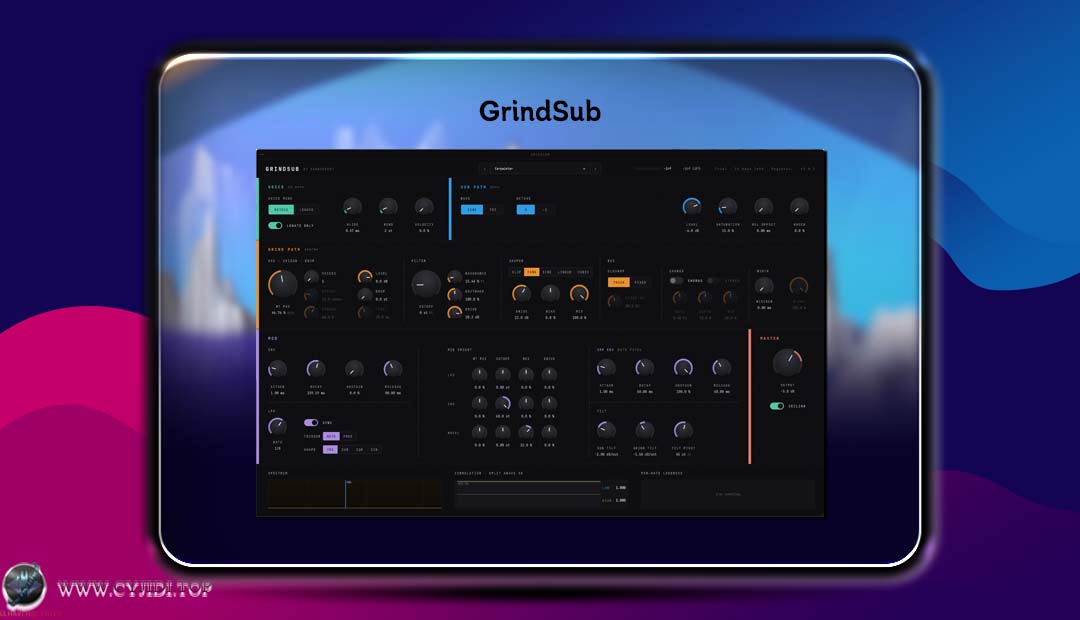 单音贝斯合成器 | DarkEffekt GrindSub v1.0.1 | MAC |