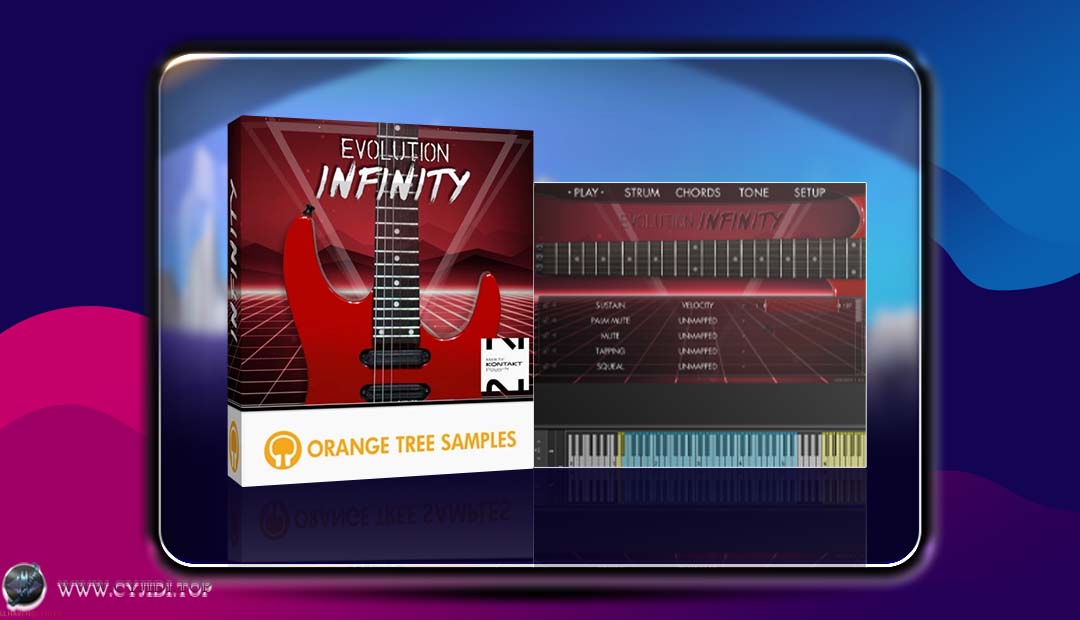电吉他音源 | ORANGE TREE SAMPLES – EVOLUTION INFINITY V1.3.5 | KONTAKT
