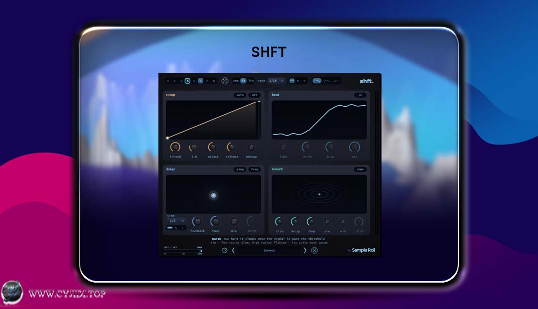 节奏多重效果器 | SampleRoll SHFT 1.3.0 | WIN |