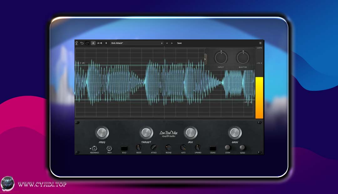 低频增强与精确塑形插件 | 194dB Audio – Low End Max v1.1.2 | MAC |