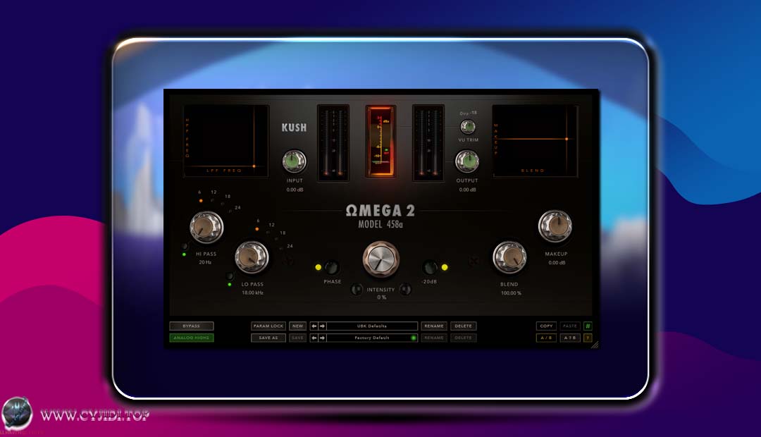 饱和处理器 | Kush Audio – Omega 2 N v1.0.1 | WIN |
