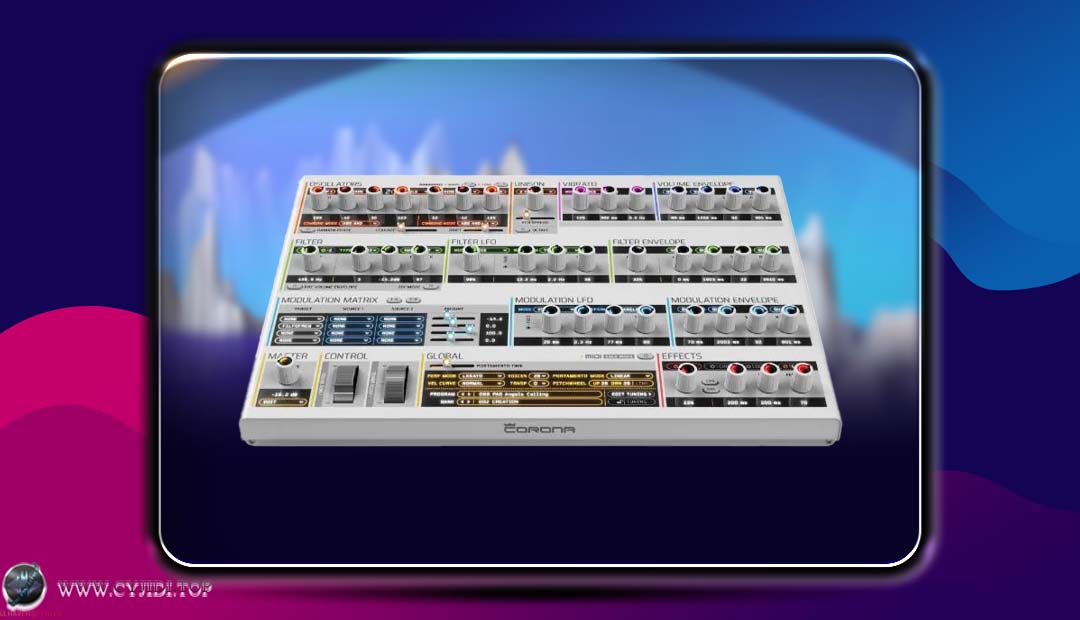 混合型合成器 | DiscoDSP – Corona v7.1.0 | WIN |